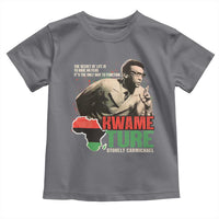 Stokely Carmichael Quote Toddler T Shirt The Secret Of Life Is To Have No Fear It's The Only Way To Function