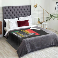 Stokely Carmichael Quote Throw Blanket Ready For The Revolution Black History Month