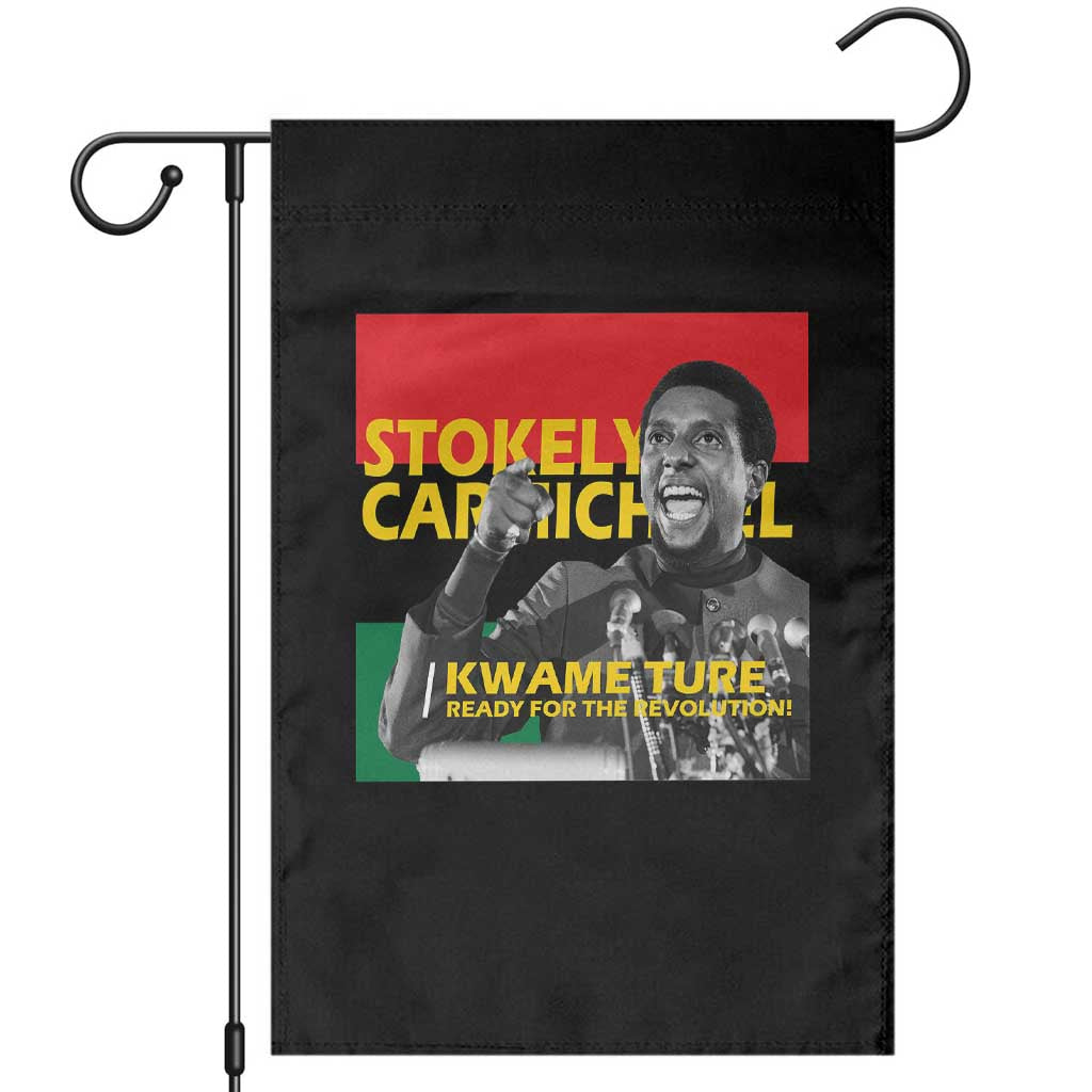 Stokely Carmichael Quote Garden Flag Ready For The Revolution Black History Month