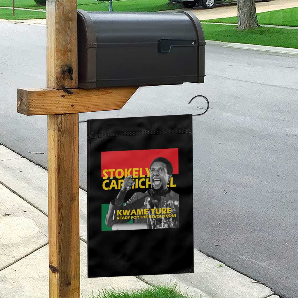 Stokely Carmichael Quote Garden Flag Ready For The Revolution Black History Month