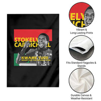 Stokely Carmichael Quote Garden Flag Ready For The Revolution Black History Month
