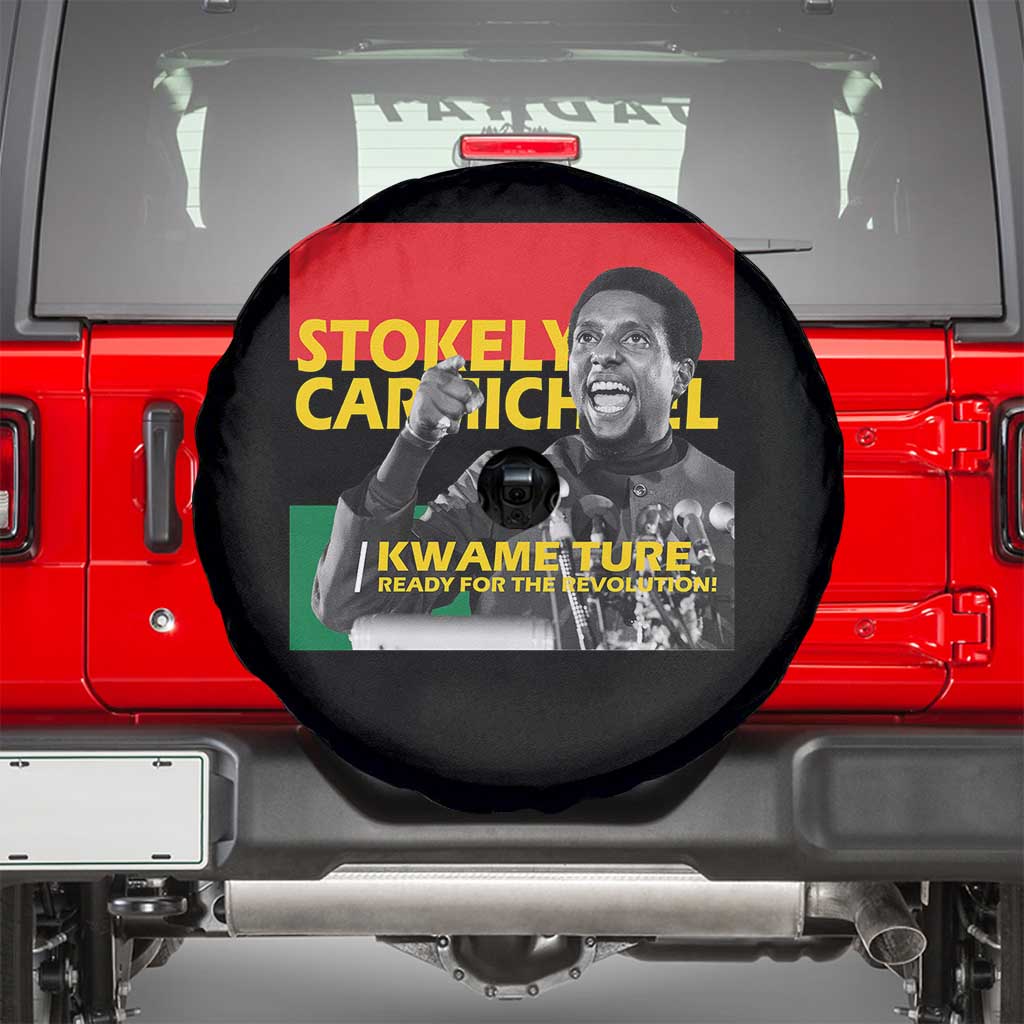 Stokely Carmichael Quote Spare Tire Cover Ready For The Revolution Black History Month