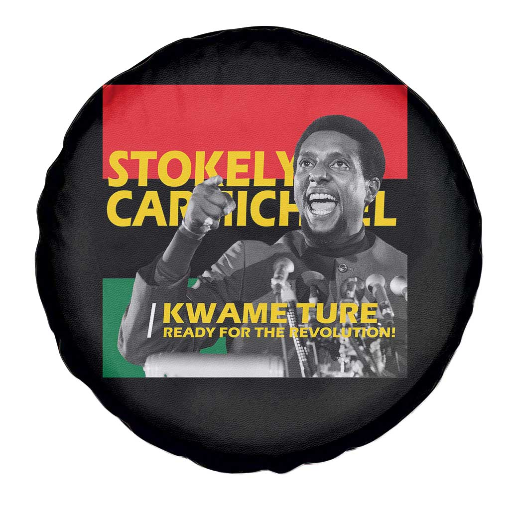 Stokely Carmichael Quote Spare Tire Cover Ready For The Revolution Black History Month