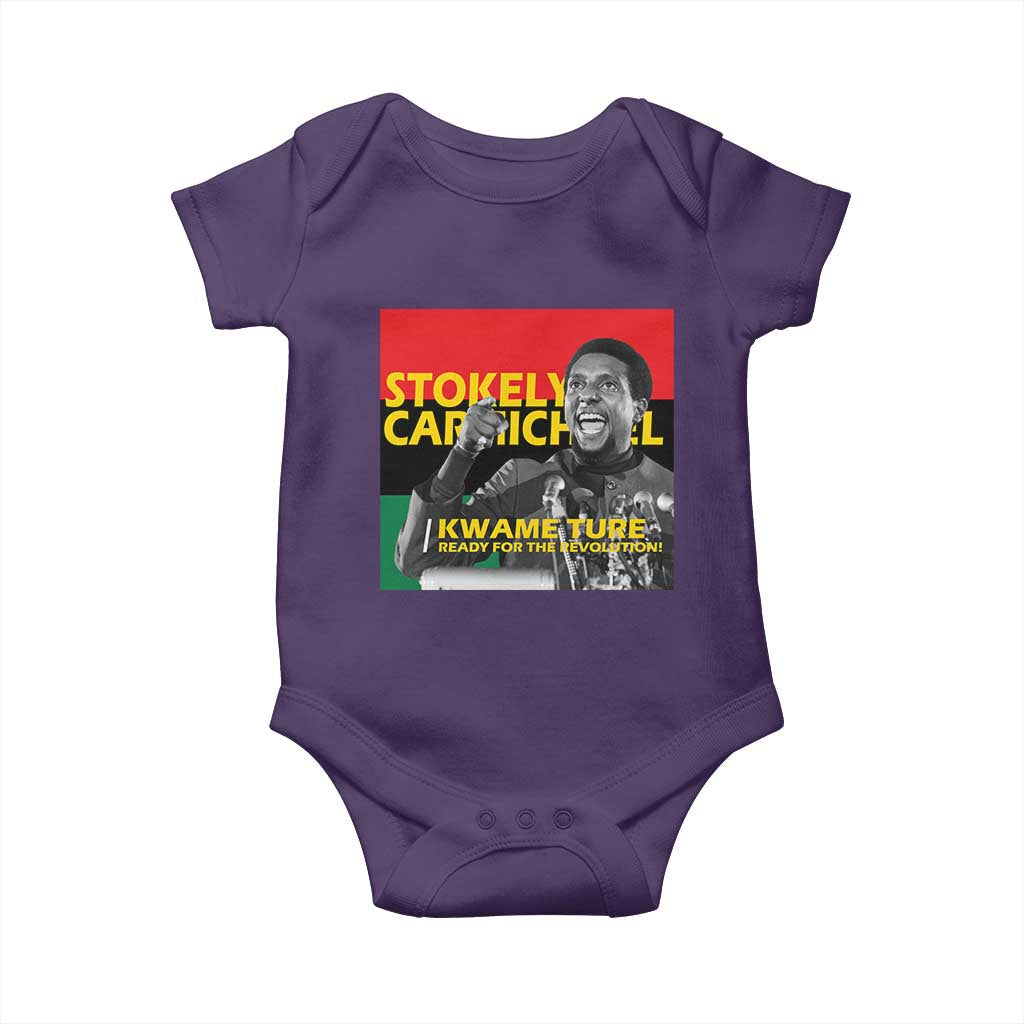 Stokely Carmichael Quote Baby Onesie Ready For The Revolution Black History Month