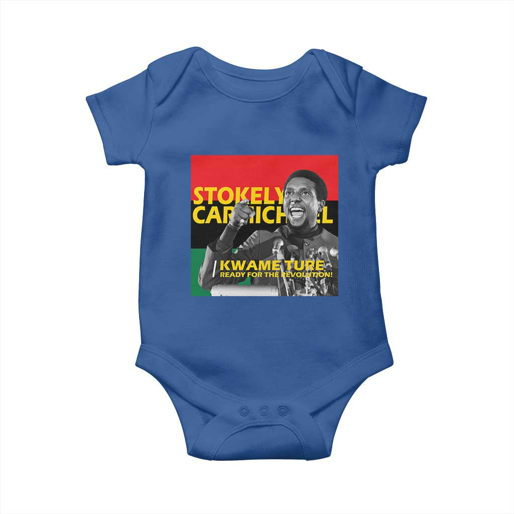 Stokely Carmichael Quote Baby Onesie Ready For The Revolution Black History Month