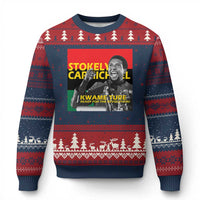 Stokely Carmichael Quote Ugly Christmas Sweater Ready For The Revolution Black History Month