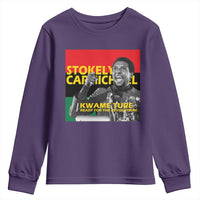 Stokely Carmichael Quote Youth Sweatshirt Ready For The Revolution Black History Month