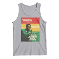 Stokely Carmichael Quote Tank Top You Can Have Injustice And Have Peace And Be Enslaved