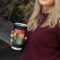 Stokely Carmichael Quote Tumbler Cup You Can Have Injustice And Have Peace And Be Enslaved