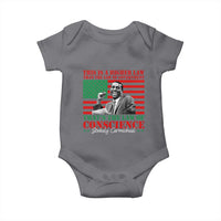 Stokely Carmichael Baby Onesie That's The Law Of Conscience American Flag