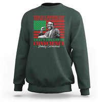 Stokely Carmichael Sweatshirt That's The Law Of Conscience American Flag