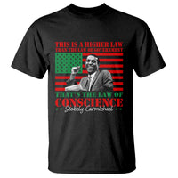 Stokely Carmichael T Shirt That's The Law Of Conscience American Flag