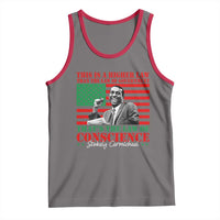 Stokely Carmichael Tank Top That's The Law Of Conscience American Flag