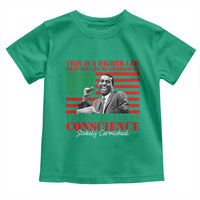 Stokely Carmichael Toddler T Shirt That's The Law Of Conscience American Flag