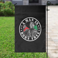 Stokely Carmichael Garden Flag A Man Is Born Free Kwame Ture Civil Rights Leader