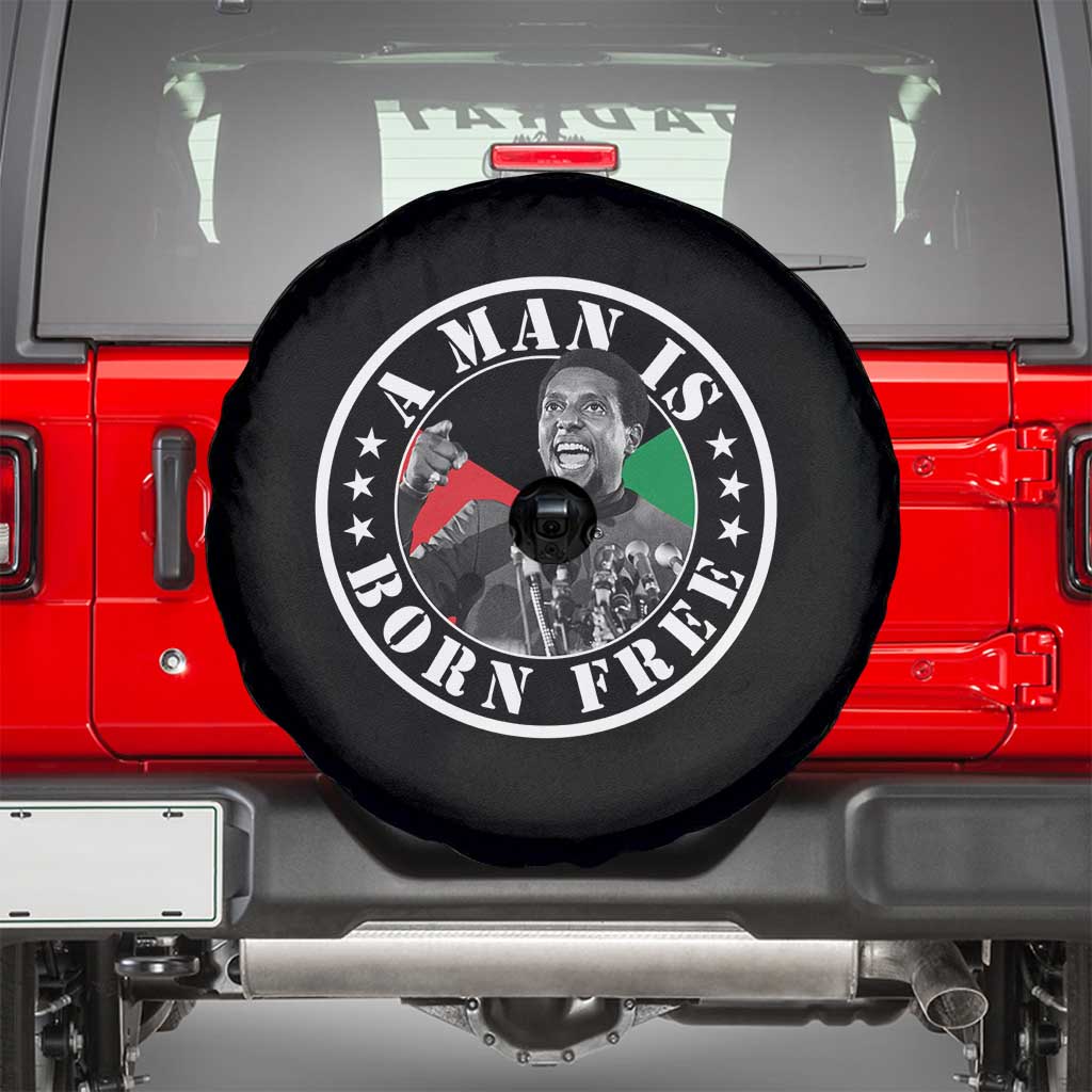 Stokely Carmichael Spare Tire Cover A Man Is Born Free Kwame Ture Civil Rights Leader