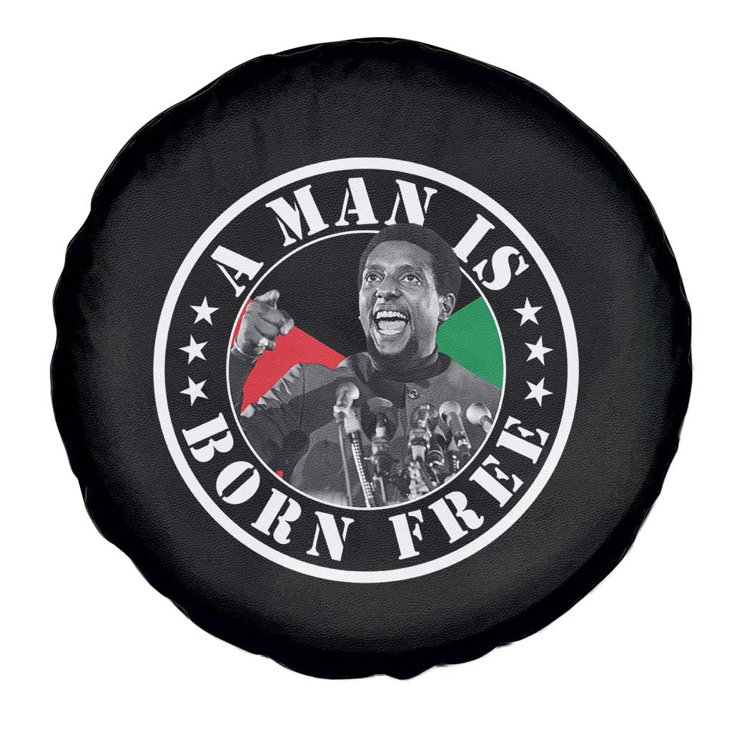 Stokely Carmichael Spare Tire Cover A Man Is Born Free Kwame Ture Civil Rights Leader