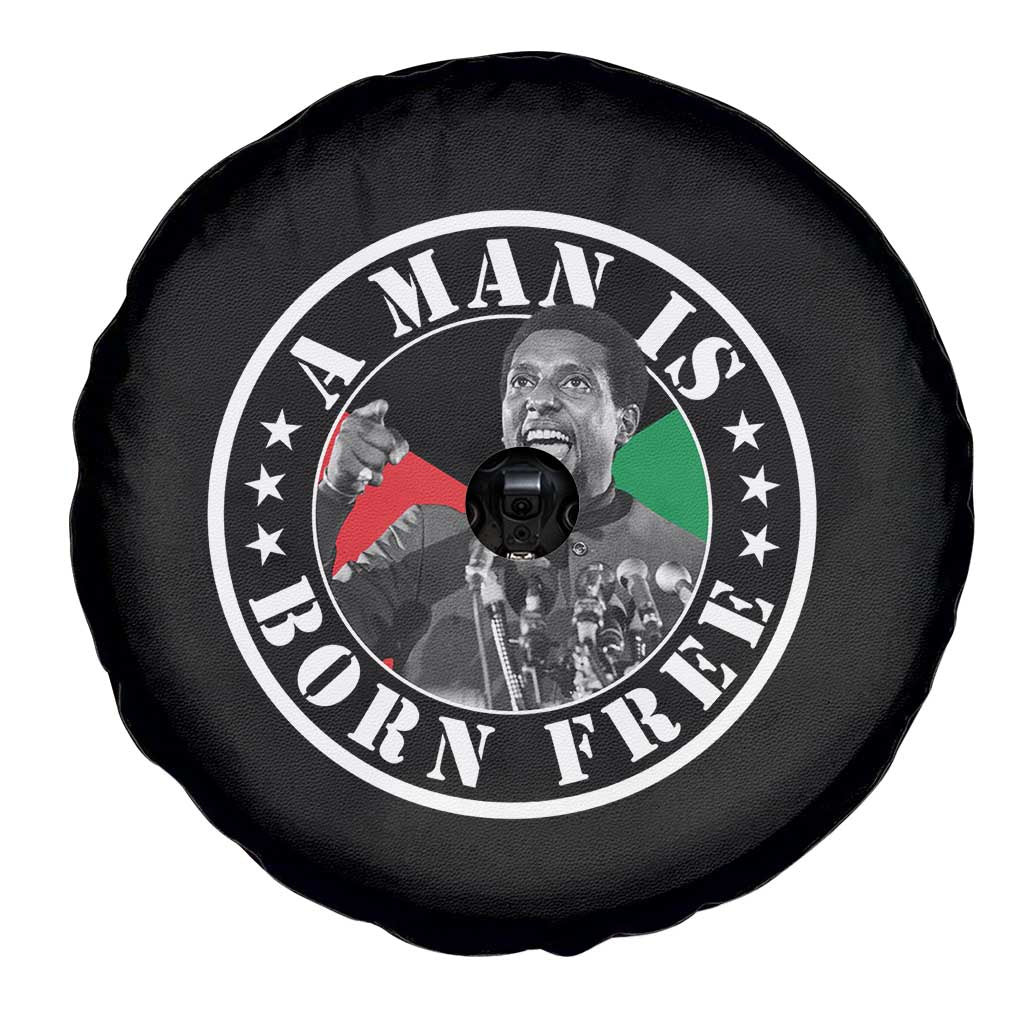 Stokely Carmichael Spare Tire Cover A Man Is Born Free Kwame Ture Civil Rights Leader