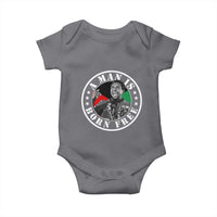Stokely Carmichael Baby Onesie A Man Is Born Free Kwame Ture Civil Rights Leader