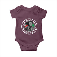 Stokely Carmichael Baby Onesie A Man Is Born Free Kwame Ture Civil Rights Leader