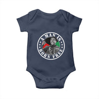 Stokely Carmichael Baby Onesie A Man Is Born Free Kwame Ture Civil Rights Leader