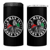 Stokely Carmichael 4 in 1 Can Cooler Tumbler A Man Is Born Free Kwame Ture Civil Rights Leader