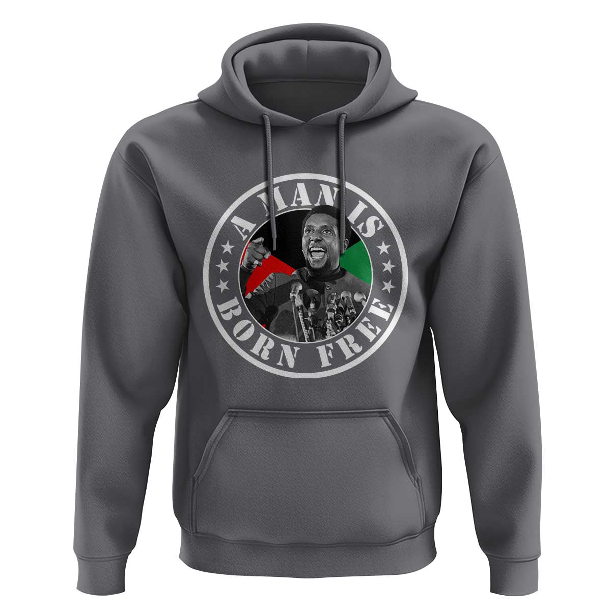 Stokely Carmichael Hoodie A Man Is Born Free Kwame Ture Civil Rights Leader