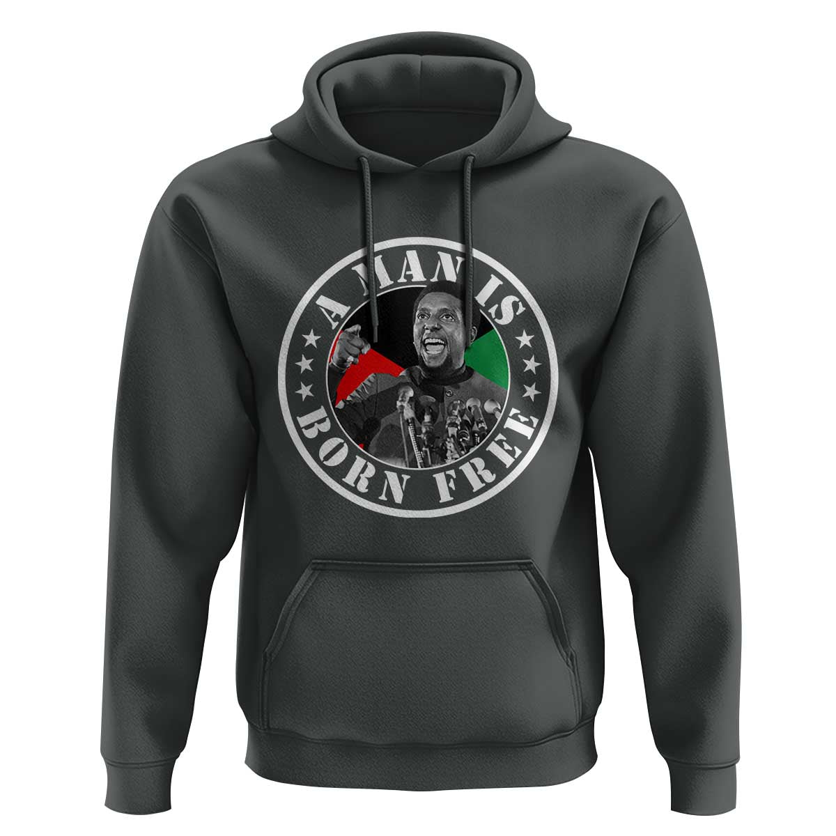 Stokely Carmichael Hoodie A Man Is Born Free Kwame Ture Civil Rights Leader