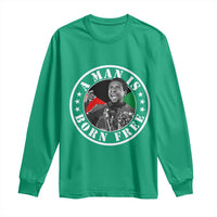 Stokely Carmichael Long Sleeve Shirt A Man Is Born Free Kwame Ture Civil Rights Leader