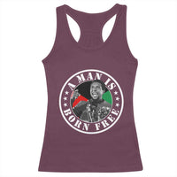 Stokely Carmichael Racerback Tank Top A Man Is Born Free Kwame Ture Civil Rights Leader