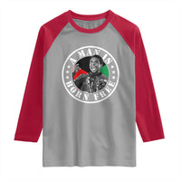 Stokely Carmichael Raglan Shirt A Man Is Born Free Kwame Ture Civil Rights Leader