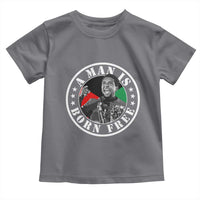 Stokely Carmichael Toddler T Shirt A Man Is Born Free Kwame Ture Civil Rights Leader