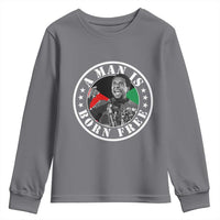 Stokely Carmichael Youth Sweatshirt A Man Is Born Free Kwame Ture Civil Rights Leader