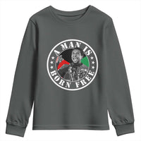 Stokely Carmichael Youth Sweatshirt A Man Is Born Free Kwame Ture Civil Rights Leader
