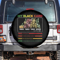 Black History Spare Tire Cover My Black Card Greatest African American Leaders