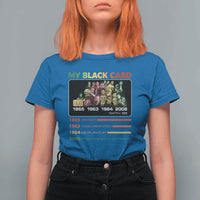 Black History T Shirt For Women My Black Card Greatest African American Leaders