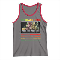Black History Tank Top My Black Card Greatest African American Leaders