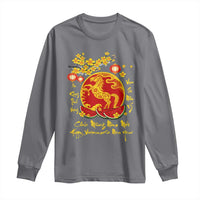 Vietnamese Lunar New Year 2026 Long Sleeve Shirt Chuc Mung Nam Moi Tet Holiday Horse Zodiac