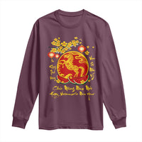 Vietnamese Lunar New Year 2026 Long Sleeve Shirt Chuc Mung Nam Moi Tet Holiday Horse Zodiac