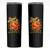 Vietnamese Lunar New Year 2026 Skinny Tumbler Chuc Mung Nam Moi Tet Holiday Horse Zodiac