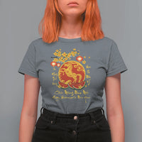 Vietnamese Lunar New Year 2026 T Shirt For Women Chuc Mung Nam Moi Tet Holiday Horse Zodiac