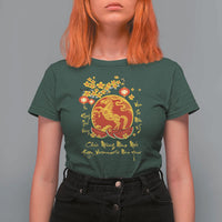 Vietnamese Lunar New Year 2026 T Shirt For Women Chuc Mung Nam Moi Tet Holiday Horse Zodiac