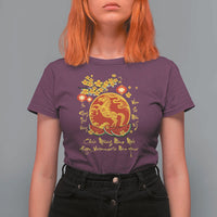 Vietnamese Lunar New Year 2026 T Shirt For Women Chuc Mung Nam Moi Tet Holiday Horse Zodiac