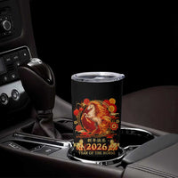 Year of The Fire Horse Tumbler Cup Funny Chinese Zodiac Lunar New Year 2026