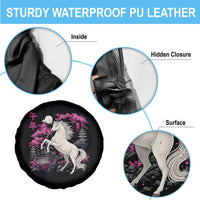Japanese New Year 2026 Spare Tire Cover Year Of The Horse Sakura Cherry Blossom Shrine