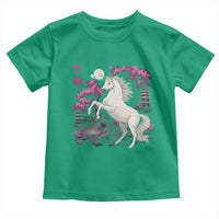 Japanese New Year 2026 Toddler T Shirt Year Of The Horse Sakura Cherry Blossom Shrine - Wonder Print Shop