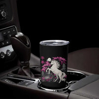 Japanese New Year 2026 Tumbler Cup Year Of The Horse Sakura Cherry Blossom Shrine