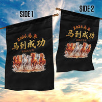 Gallop Of The 8 Horses Garden Flag Chinese New Year 2026 Year of The Horse