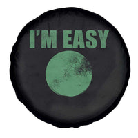Funny I'm Easy Snowboard Ski Spare Tire Cover Green Circle Retro Mountain Sign - Wonder Print Shop