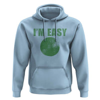 Funny I'm Easy Snowboard Ski Hoodie Green Circle Retro Mountain Sign - Wonder Print Shop